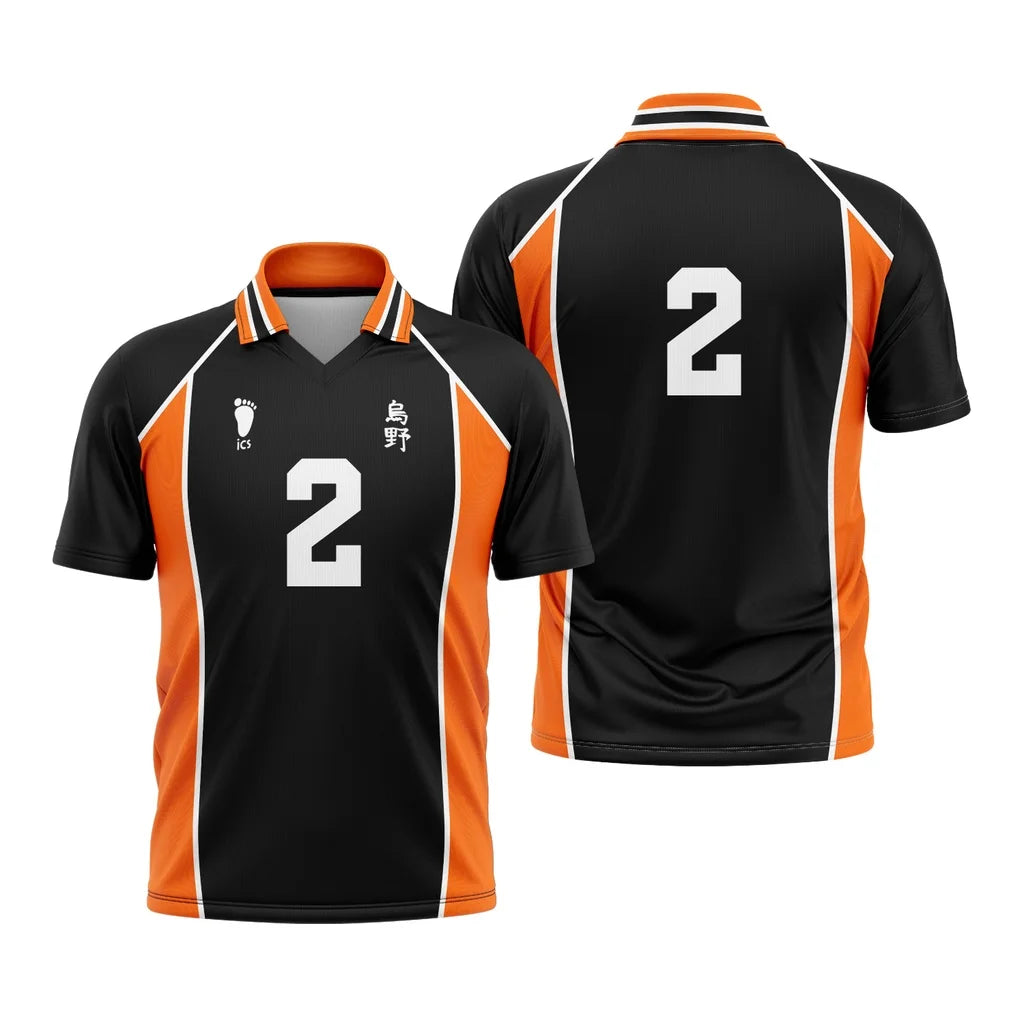 Maillot Haikyuu - Kit Domicile Karasuno