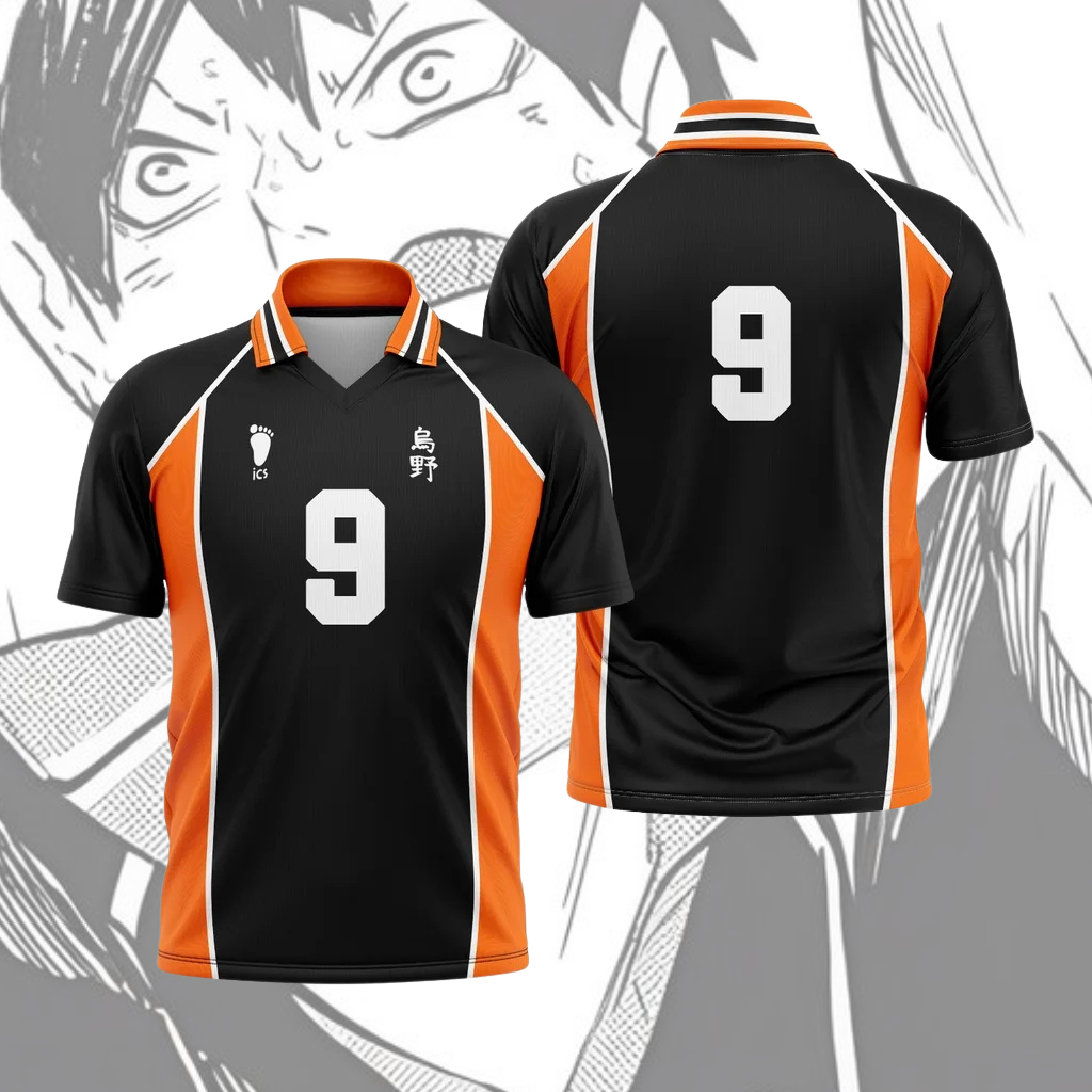 Maillot Haikyuu - Kit Domicile Karasuno