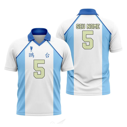 Maillot Haikyuu - Kit Domicile Kamomedai