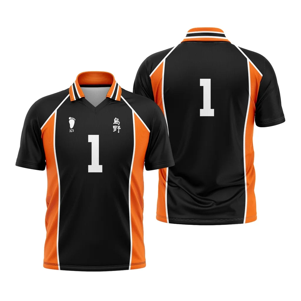 Maillot Haikyuu - Kit Domicile Karasuno