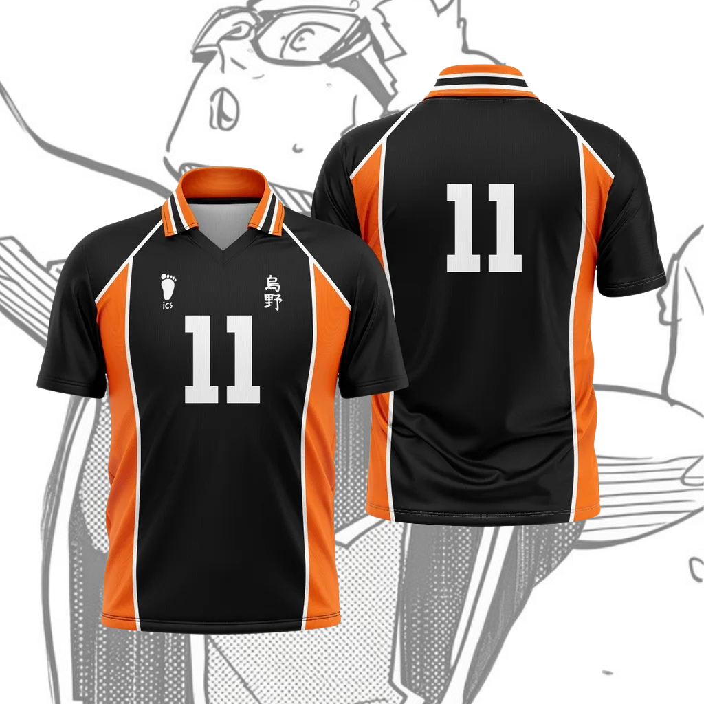 Maillot Haikyuu - Kit Domicile Karasuno