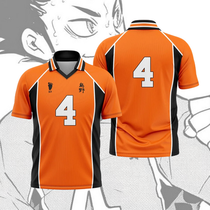 Maillot Haikyuu - Kit Domicile Karasuno